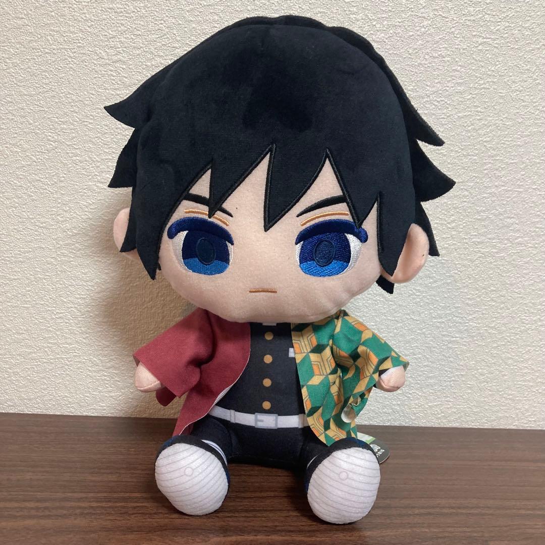 鬼滅の刃 ぬいぷりけ おすわりBIG1 冨岡義勇 ① 鬼滅の刃 ぬいぷりけ おすわりBIG 1 冨岡義勇 - メルカリ