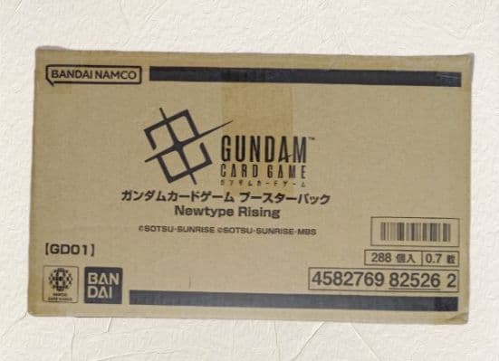 ガンダムカードゲーム Newtype Rising 1カートン(12BOX入)