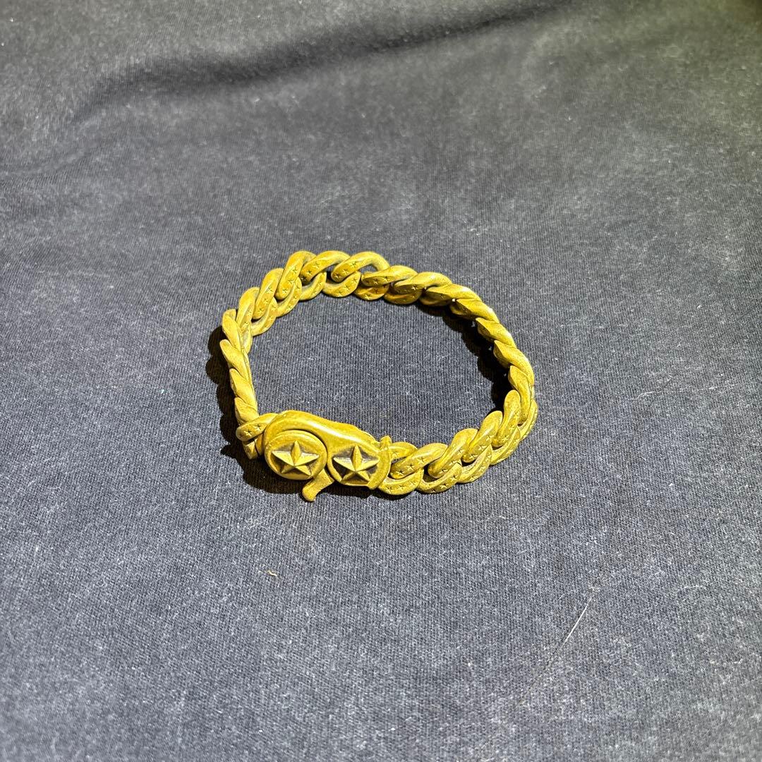 calee チェーンブレスレット　真鍮 CALEE(キャリー) / ウォレットチェーン/真鍮/メンズ | 中古品の販売