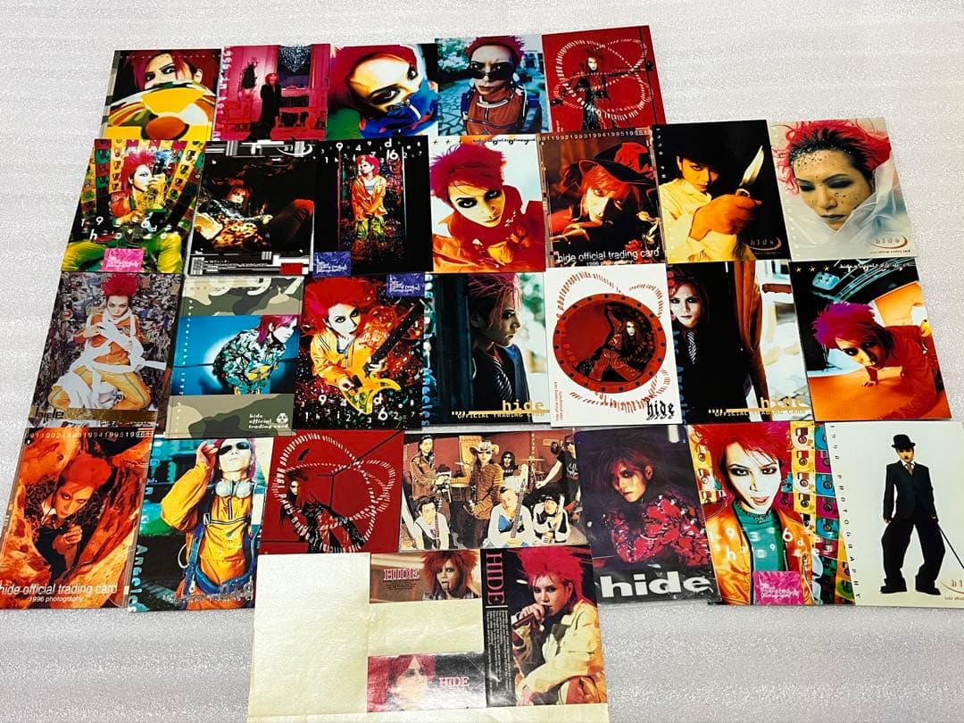 hideトレカまとめ売り26点 ステッカーおまけ付 - メルカリ