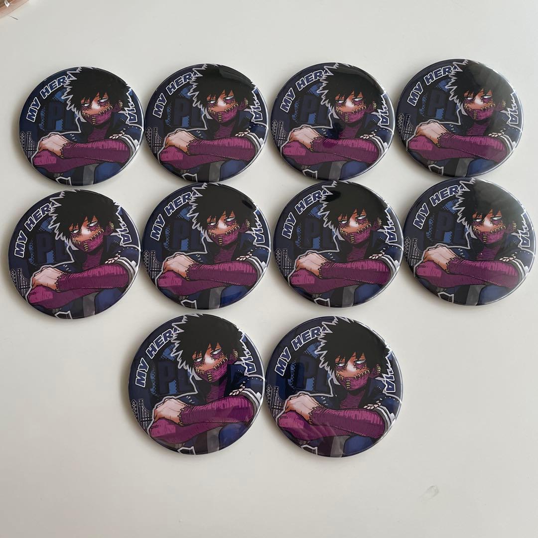 僕のヒーローアカデミア ヒロアカ 荼毘 コレクション缶バッジ 原作