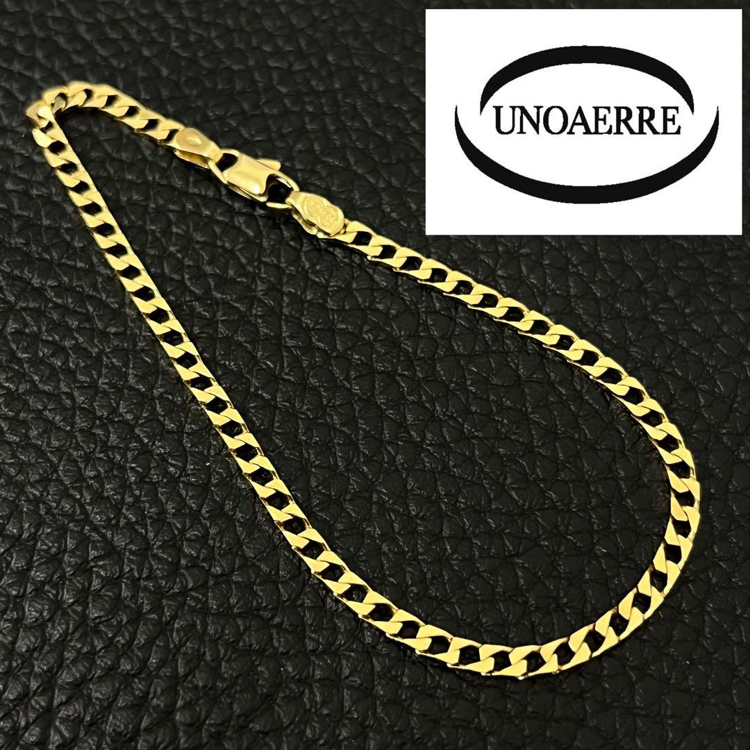 (B110503)UNOAERRE 750 YG ブレスレット ウノアエレ
