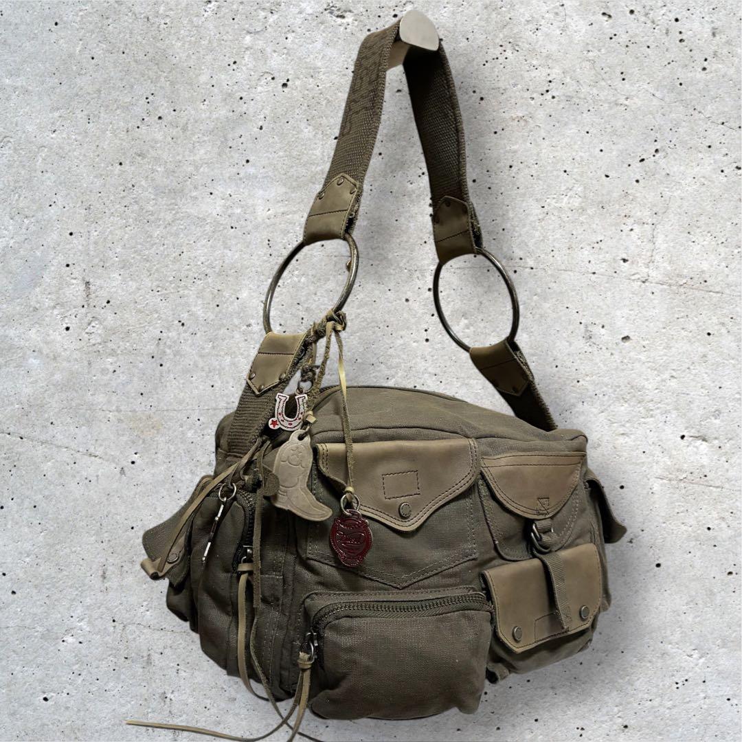 Archive Diesel grunge Shoulder bag y2k - メルカリ