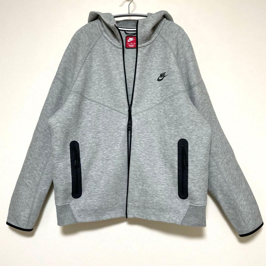 NIKE / テック フリース ウィンドランナー 2XL ダークグレーヘザー