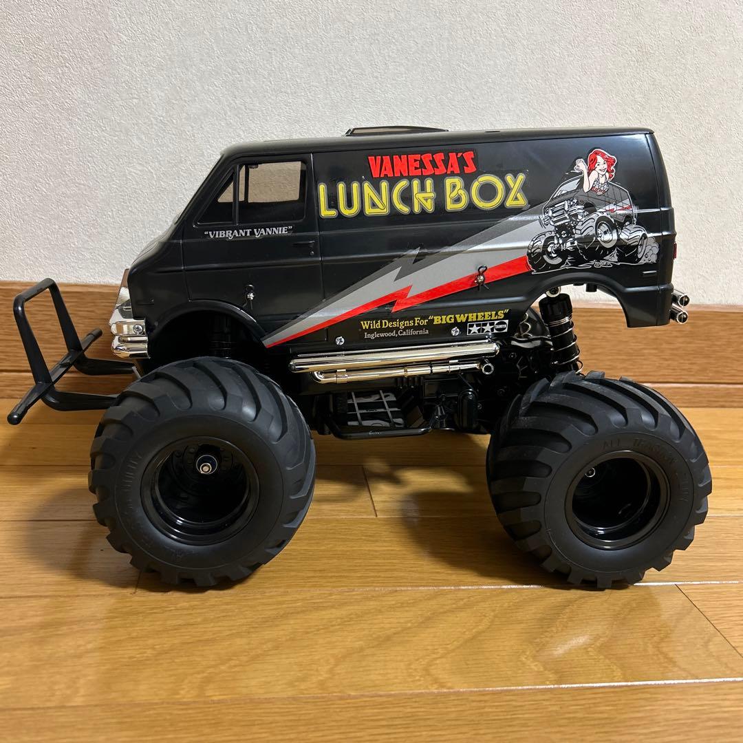 タミヤランチボックス 3ダンパー仕様未走行 - メルカリ