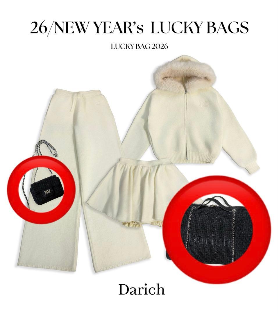 Darich ダーリッチ 福袋2025 ラッキーバッグ ミニポシェット