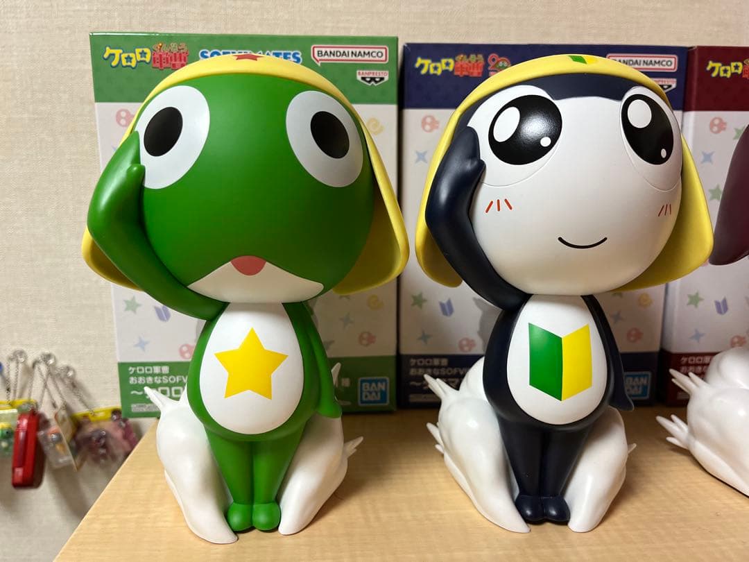ケロロ軍曹 おおきなSOFVIMATES 5個セット +おまけ付き - メルカリ