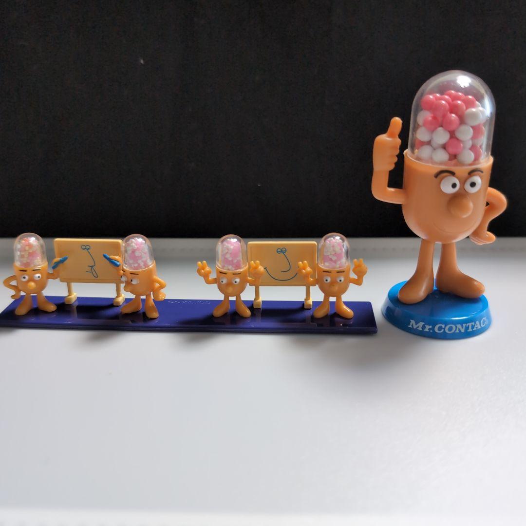 非売品 レア物CONTAC ミスターコンタックくん人形 4体セットと