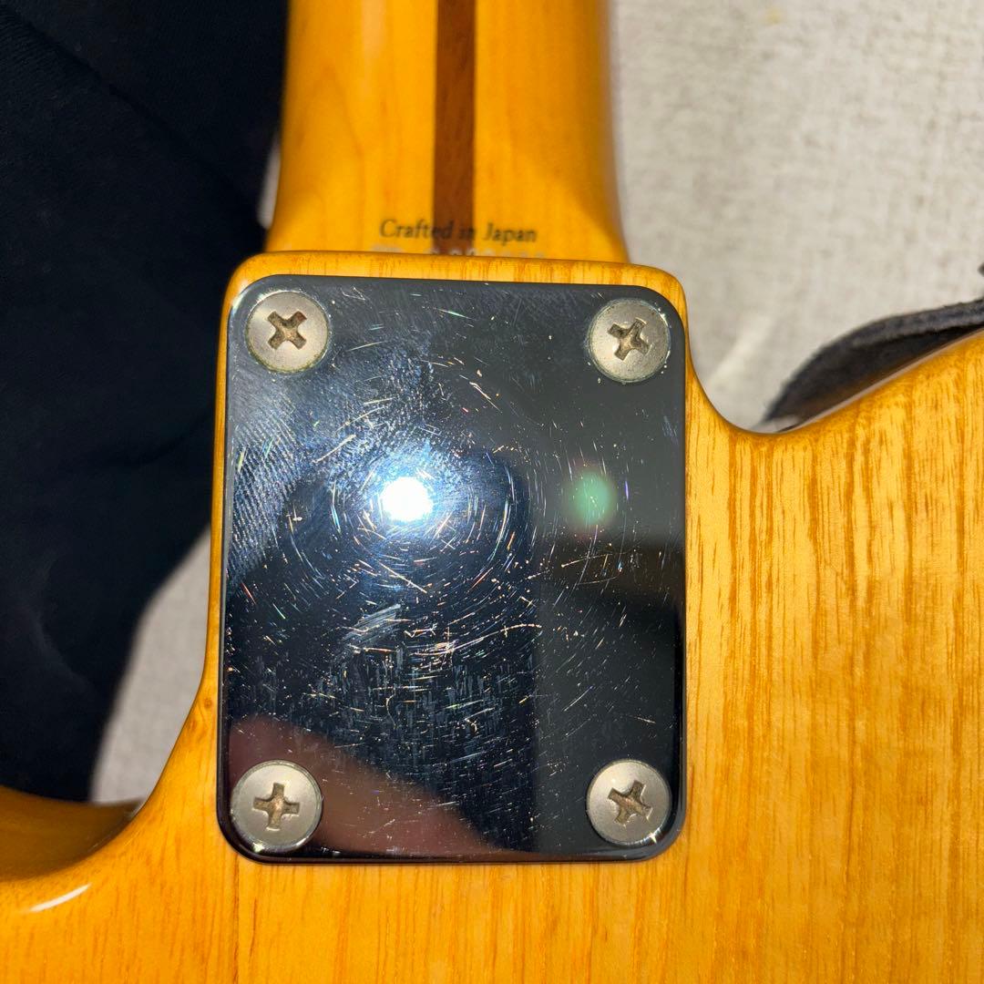 Fender Japan \"TELECASTER\" Sシリアル ストラップ付き