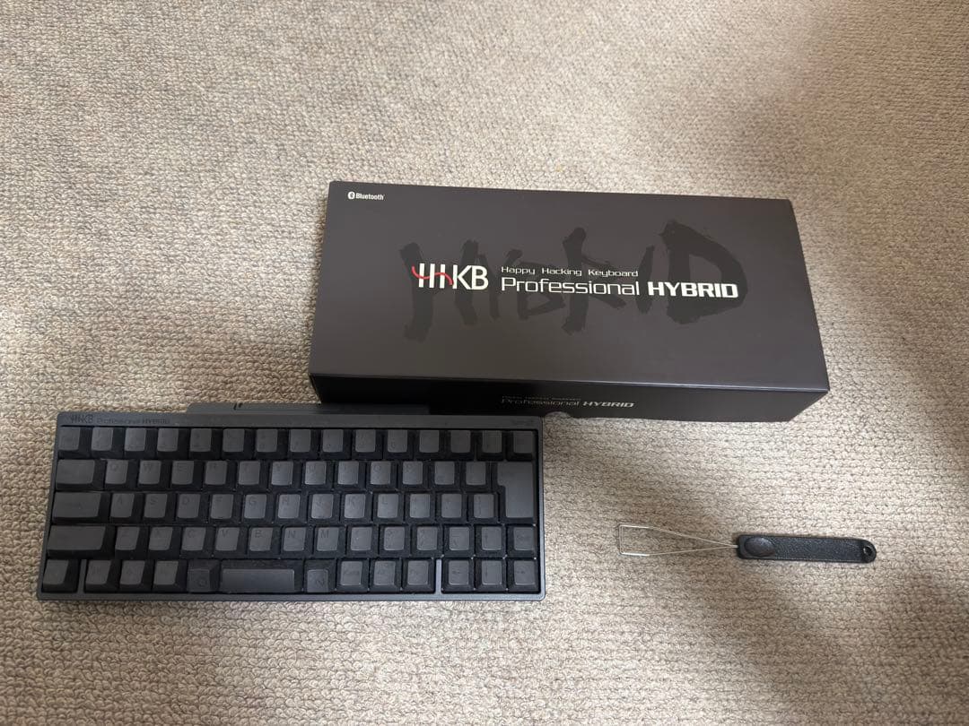 HHKB Professional HYBRID Type-S ブラック HHKB Hybrid Type-S Topre Silent 45g 60% Bluetooth PBT Mechanical Keybo