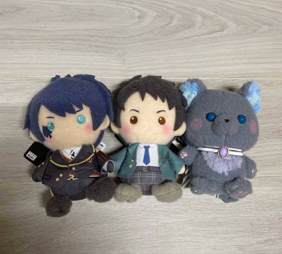 ツイステ ミルキーボア ぬいぐるみ　デュース　雄剣　グリム　3種 ツイステ ミルキーボア ぬいぐるみ 雄剣 - メルカリ