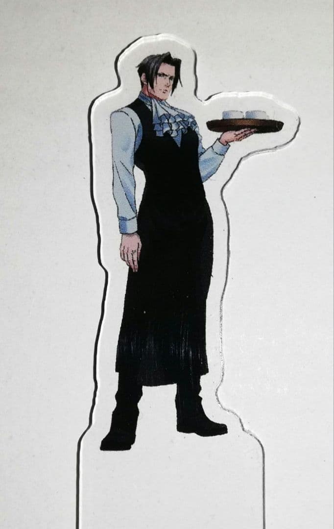 逆転裁判 御剣怜侍 アクリルブックマーカー カプコンカフェ