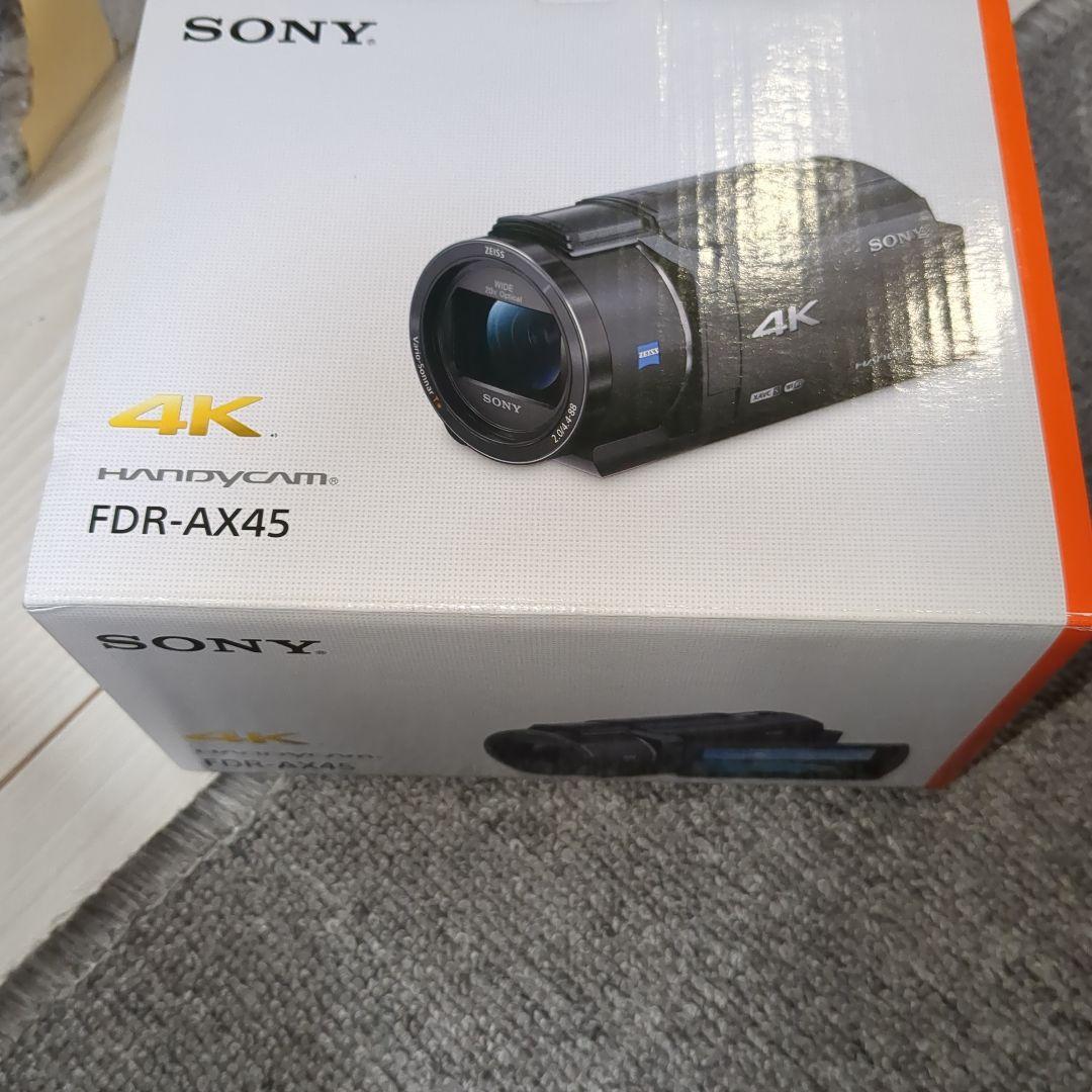 【美品・動作良好】SONY FDR-AX45 ビデオカメラ 本体 4K
