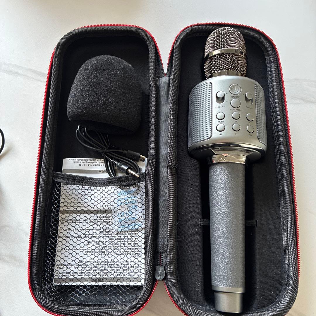 カラオケマイクスピーカー Bluetooth 2セット SM-KM21