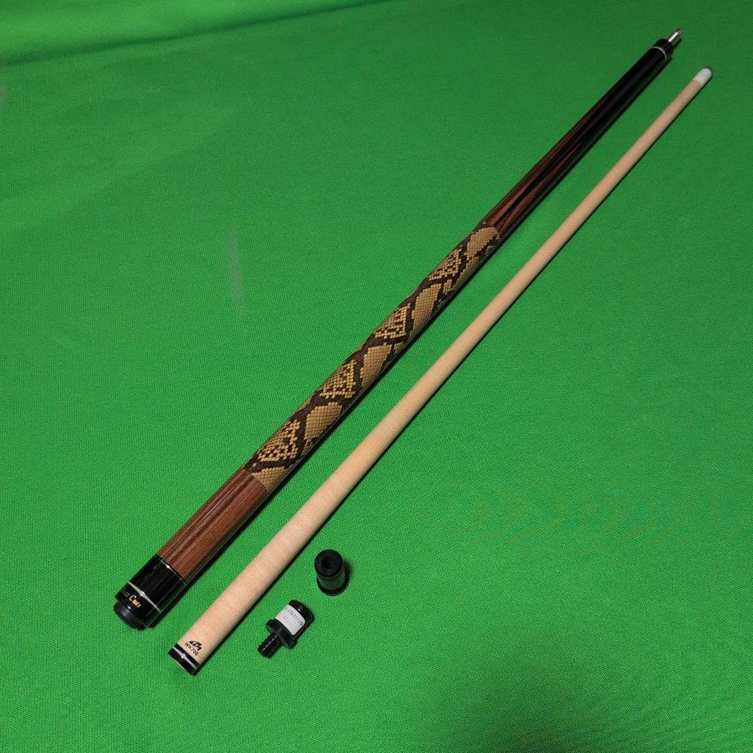 ビリヤードmezzキュー、CP135W/MD美品です