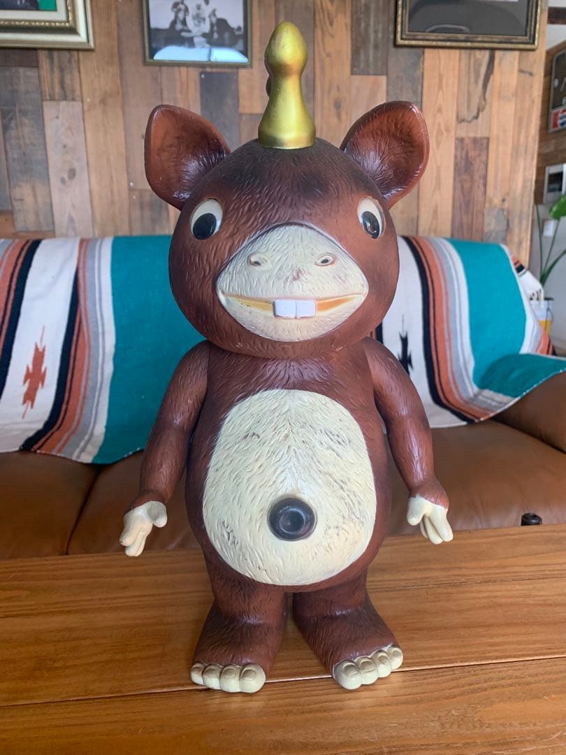 イヌクマ　ソフビ　ジャイアントブースカ ソフビ】【イヌクマ】快獣ブースカ ジャイアント ラベンダー/INUKUMA