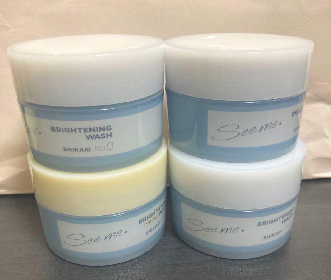 See me. Brightening Wash 4個セット See me. BRIGHTENING WASH 4個