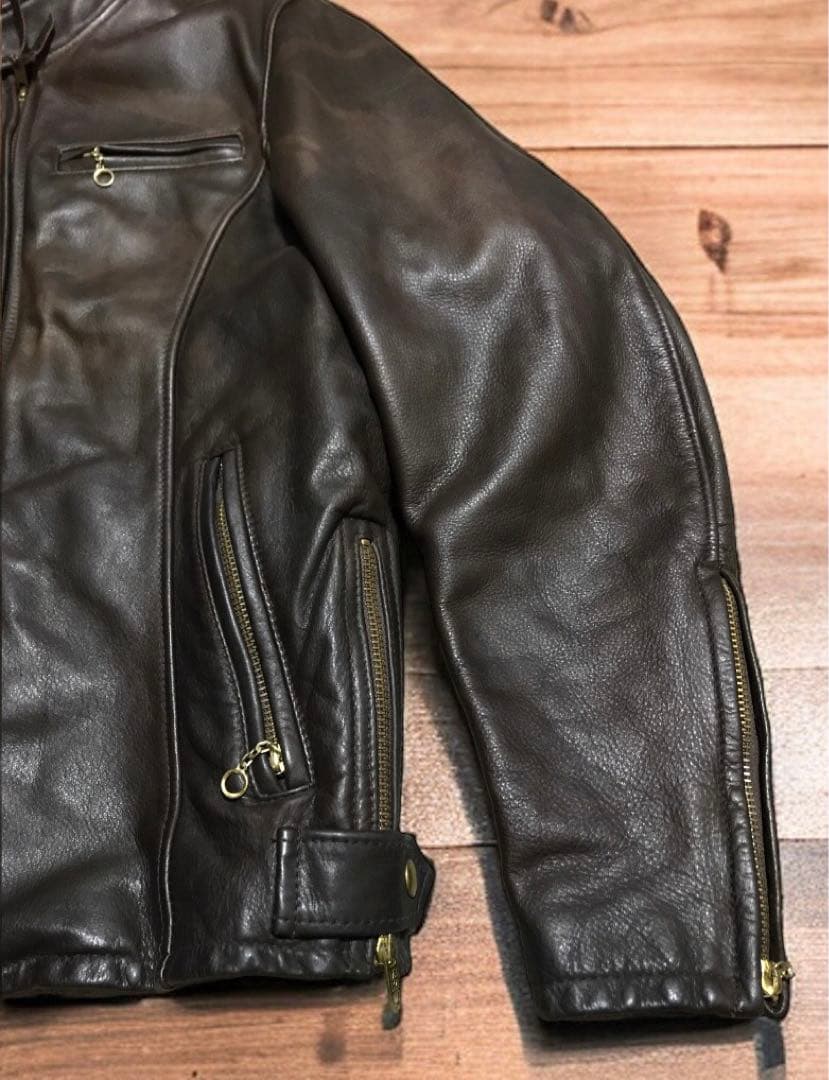 ネペンテス Provincetown Players ライダースジャケット 36 - メルカリ