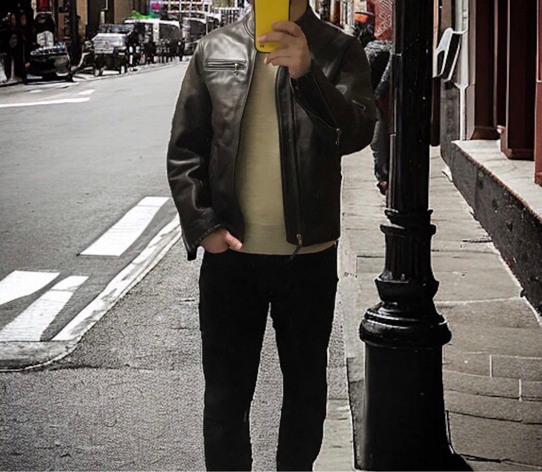 ネペンテス Provincetown Players ライダースジャケット 36 - メルカリ