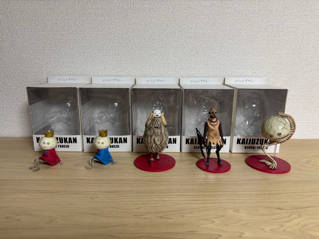 米津玄師　かいじゅうずかん フィギュア　5種コンプリートセット⭐︎箱付き