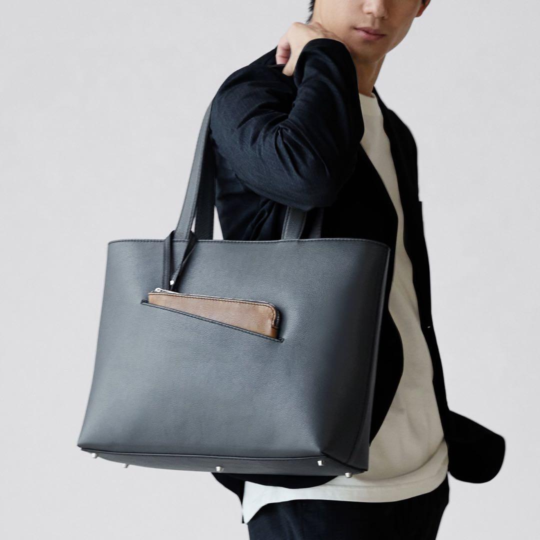 最終値下げマザーハウス MOTHER HOUSE リニア ジップ トート - メルカリ