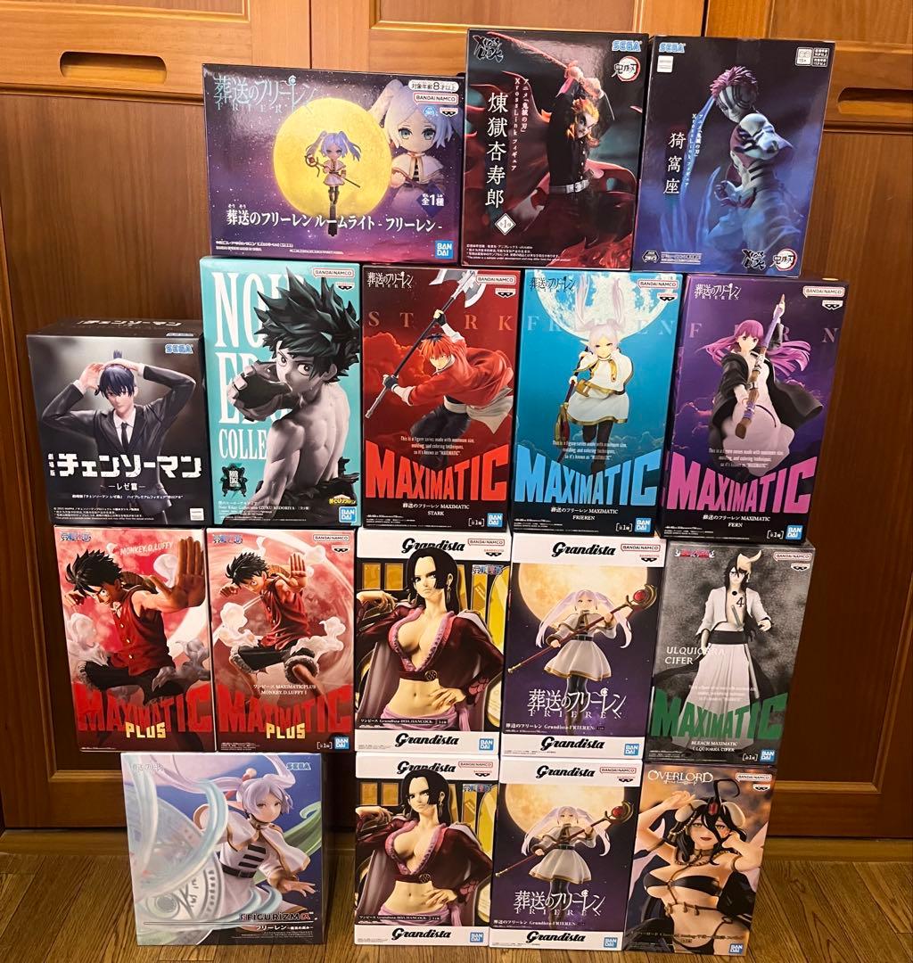最新プライズ含む プライズフィギュアまとめ売り 17点セット - メルカリ