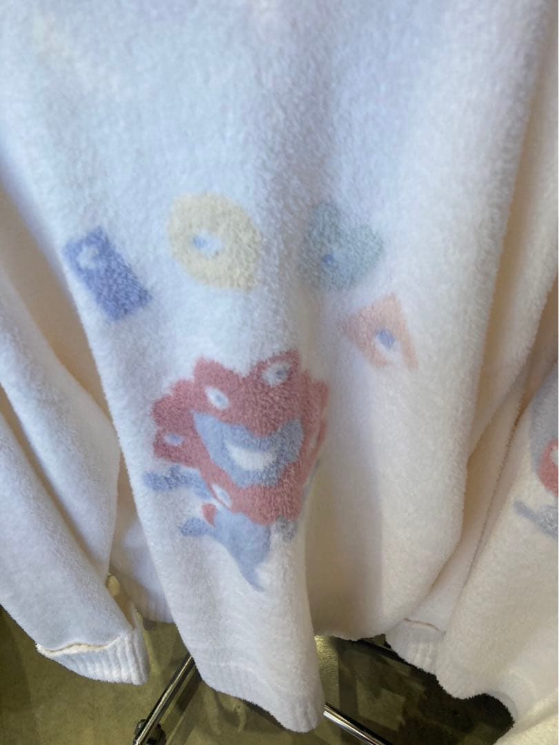 万博限定　ジェラートピケ　ミャクミャク　カーディガン