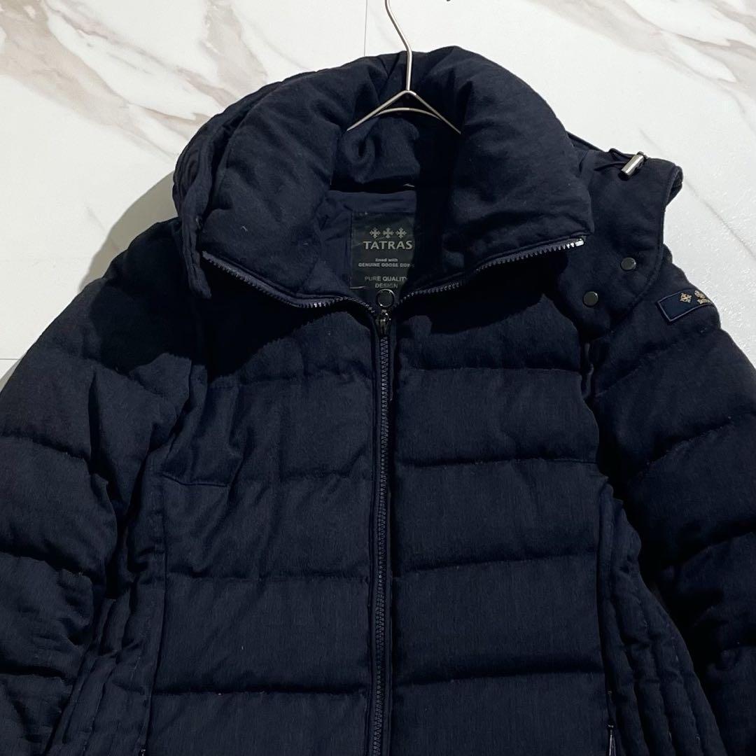 TATRAS タトラス ダウンジャケット ポリテアマ ネイビー系 Mサイズ