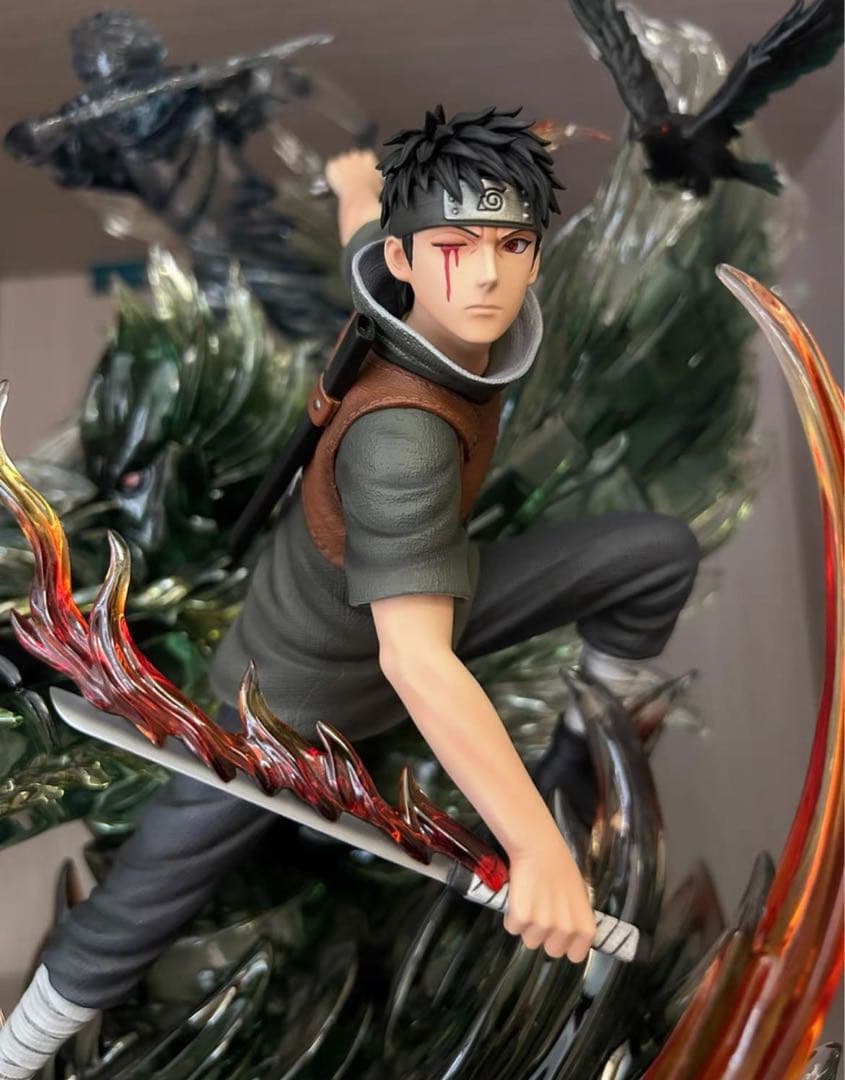 NARUTO ナルト うちはシスイ ガレージキット スタチュー③塗装済み完成