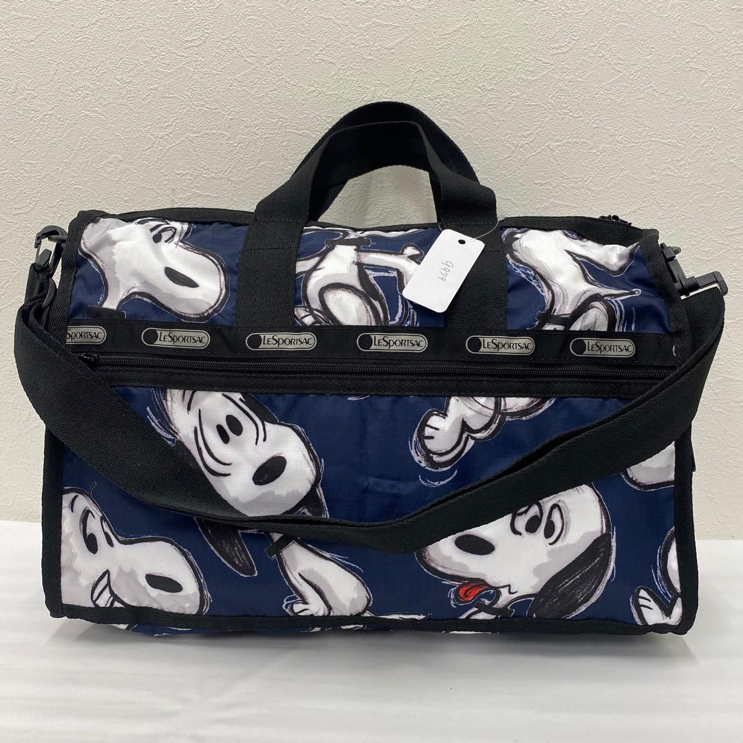 ●9979 LeSportsac レスポートサック　ボストンバッグ　スヌーピー