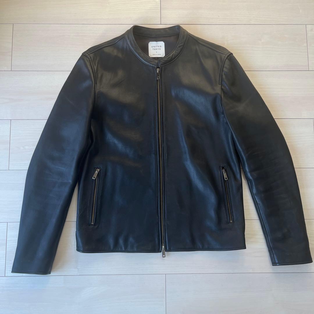 Z*様 UNITED TOKYO ラムレザー　3 美品 楽天市場】ユナイテッドトウキョウ ラムレザーの通販