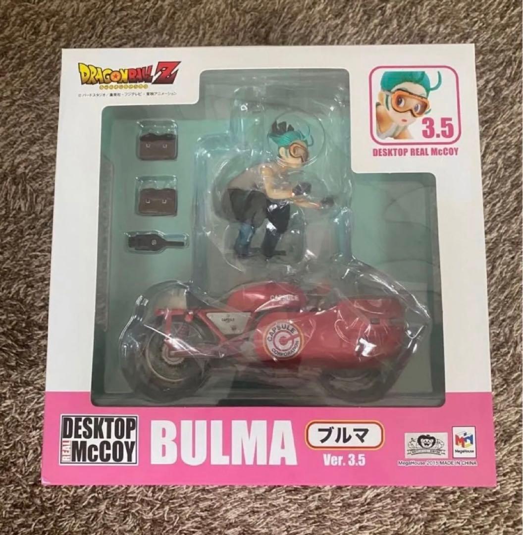 デスクトップリアルマッコイ ドラゴンボール 3.5 ブルマ フィギュア