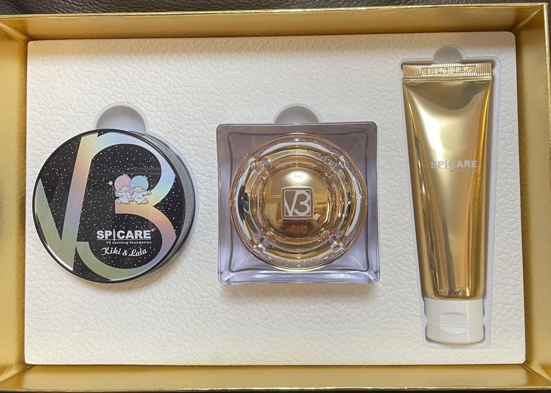 スピケア V3 エキサイティングファンデーション・ルカドークリームハンドクリーム