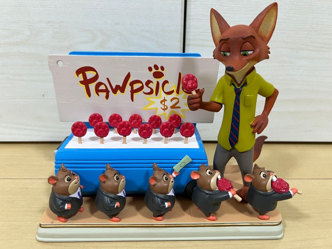 ディズニーストア ズートピア ニックワイルド アイスキャンディー