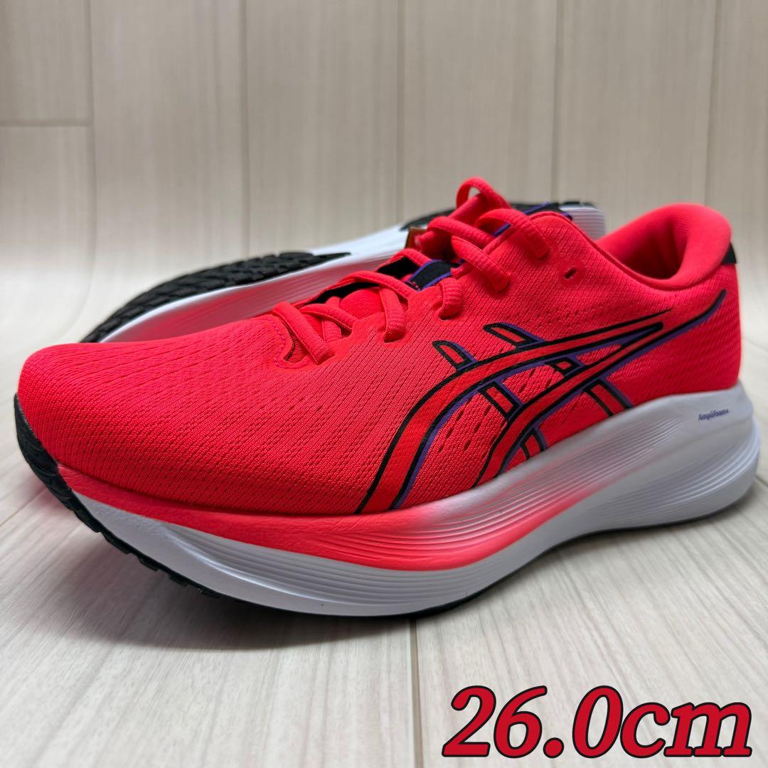 アシックス　GEL-EXCITE 11　フラッシュレッド　26.0cm　新品