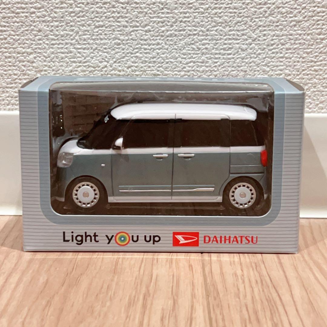 ムーヴキャンバス ミニカー レイクブルー