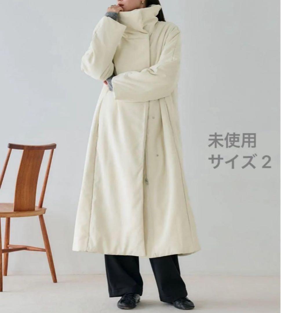 crewre クルーレ　コーデュロイ　シートダウンコート サイズ　2 ダウン クルーレ コーデュロイシートダウンコート 2 サイレントネイビー