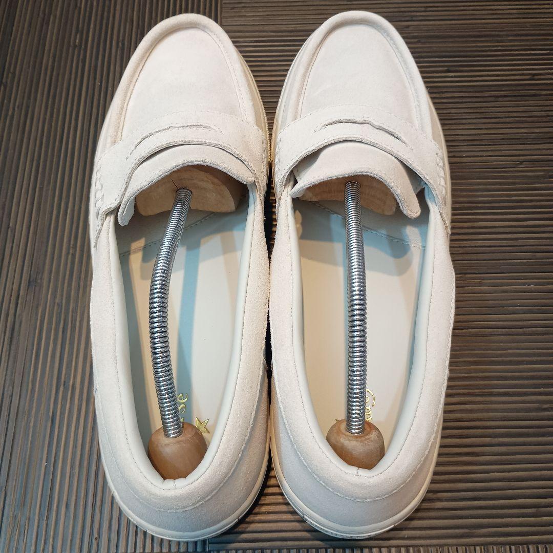 コンバース オールスター クップ ローファー ベージュ スエード 28