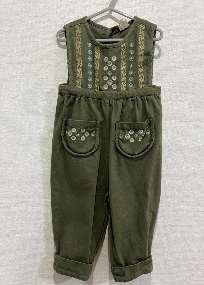 ロンパース・カバーオール apolina BIBI dungaree (forest) 1-2y 1.jpg