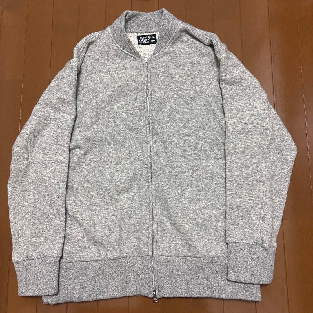 【暖かい】LOOPWHEELER 受注会限定 ウール MA-1 カーディガン