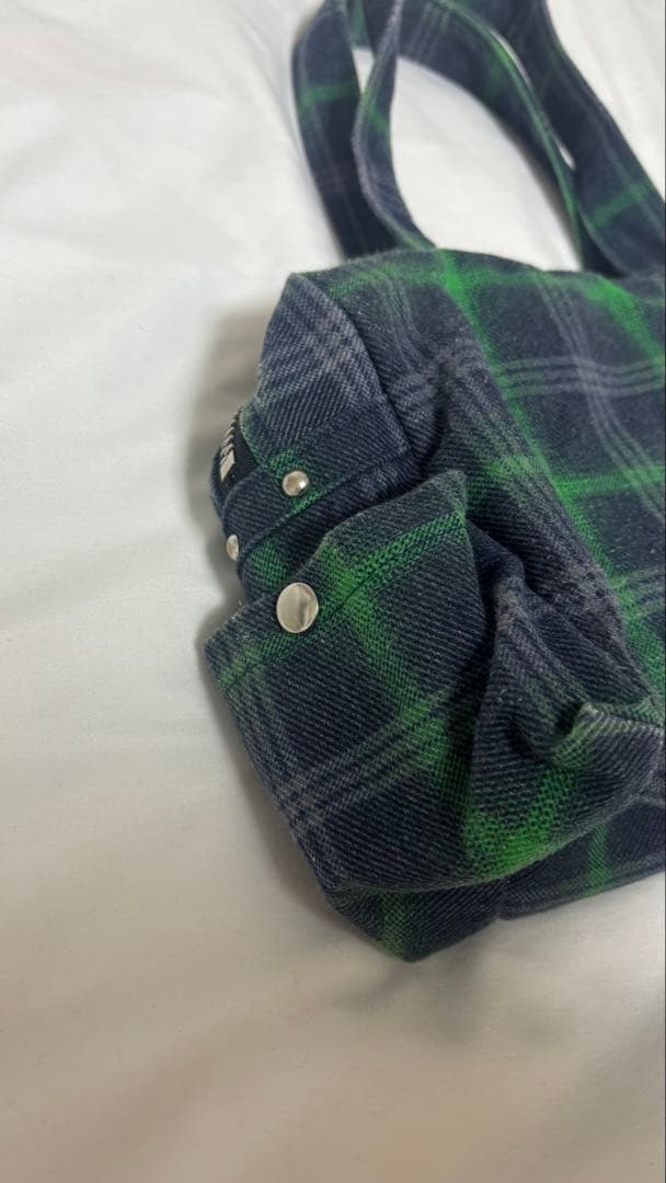 beeden ビーデン MINI B LOGO BAG チェック柄 - メルカリ