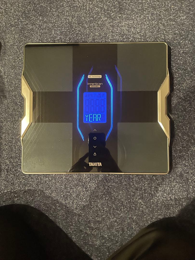 TANITA InnerScan DUAl 体組成計　RD-914L ブラック 体組成計 innerScan DUAL(インナースキャンデュアル) メタリック