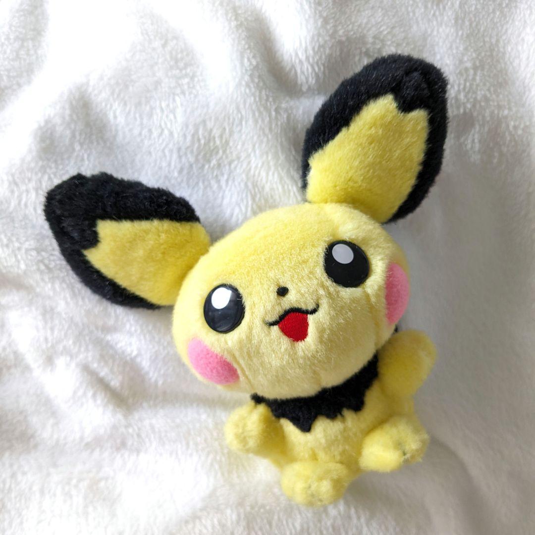 TOMY】初期 ピチュー 弟 ぬいぐるみ ポケモン ポケットモンスター劇場
