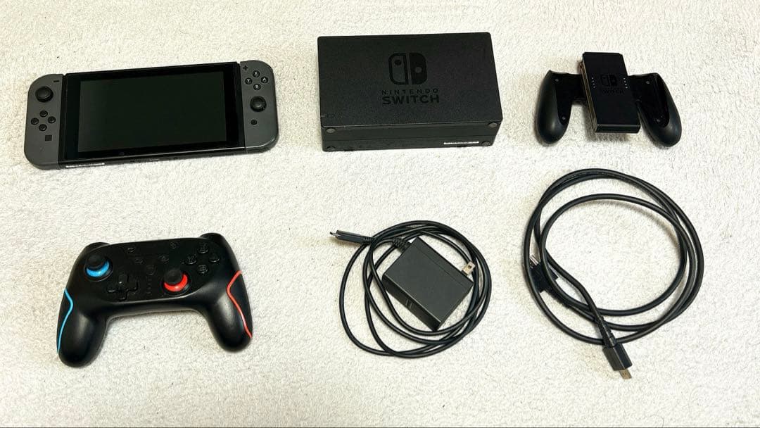 Nintendo Switch グレー　本体及び周辺機器セット一式(動作確認済)
