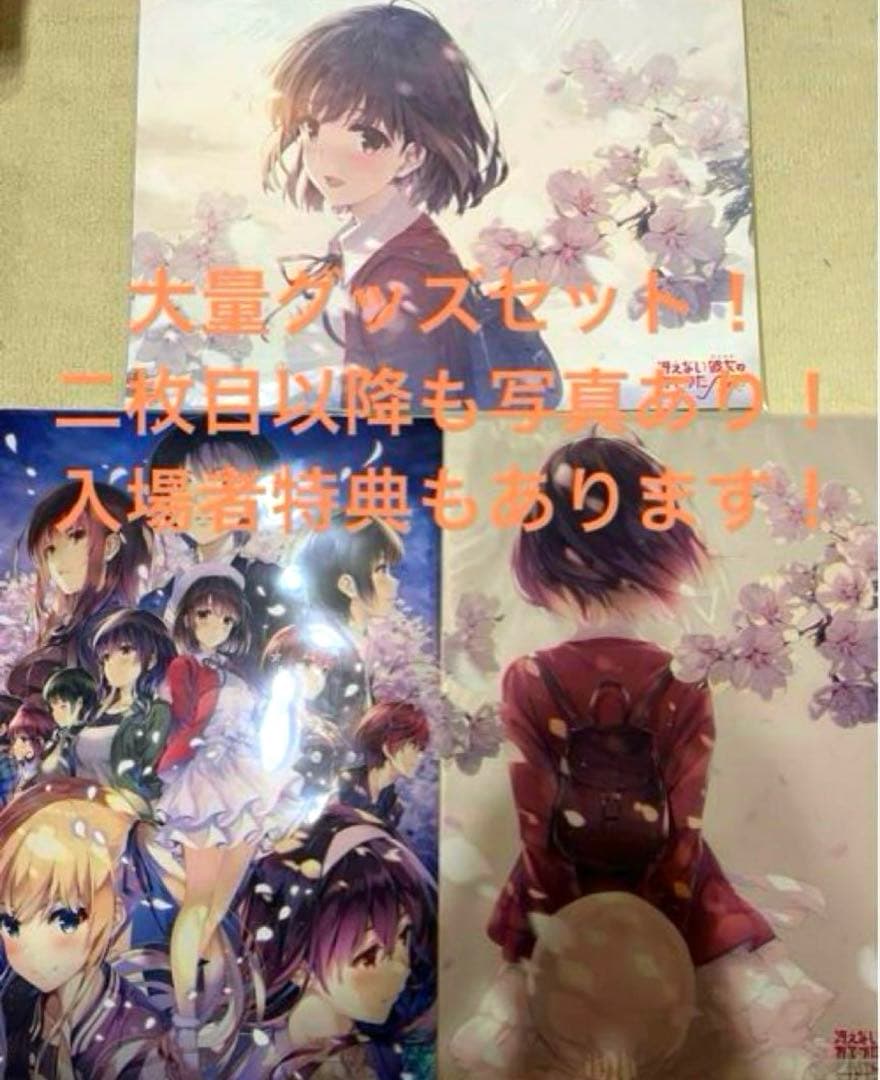 【早い者勝ち！】【新品】冴えない彼女の育てかた　大量激レアグッズセット！