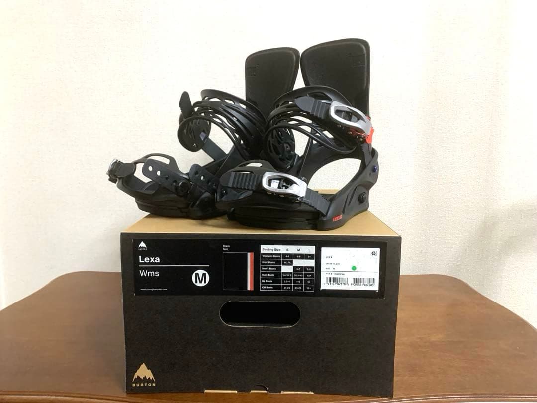 超美品 Burton Lexa Wms Mサイズ ビンディング