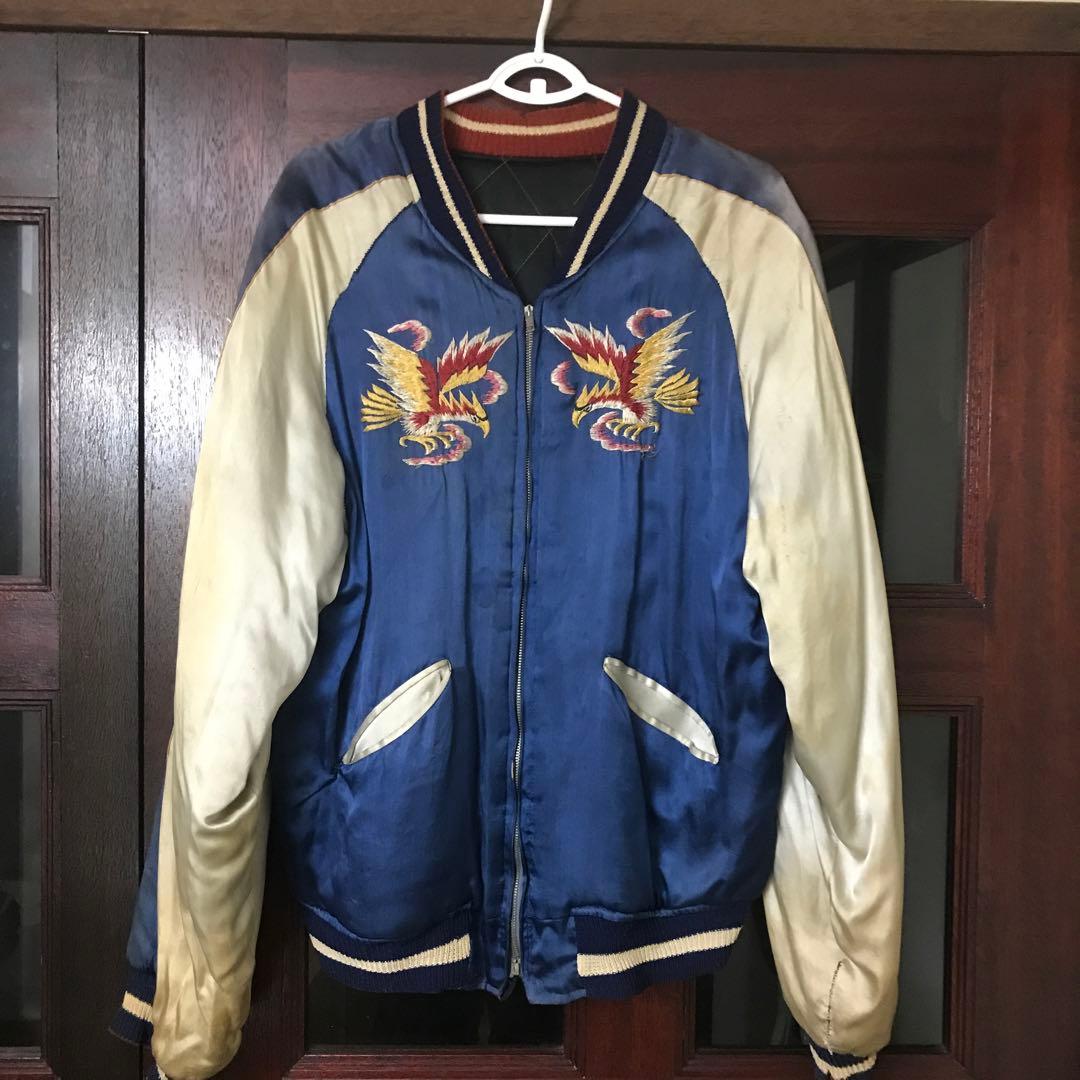 50s ビンテージ スカジャン スペシャル ビッグサイズ L108901024