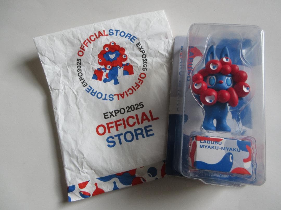 関西万博 LABUBU ラブブ MYAKU-MYAKUミャクミャク　未開封