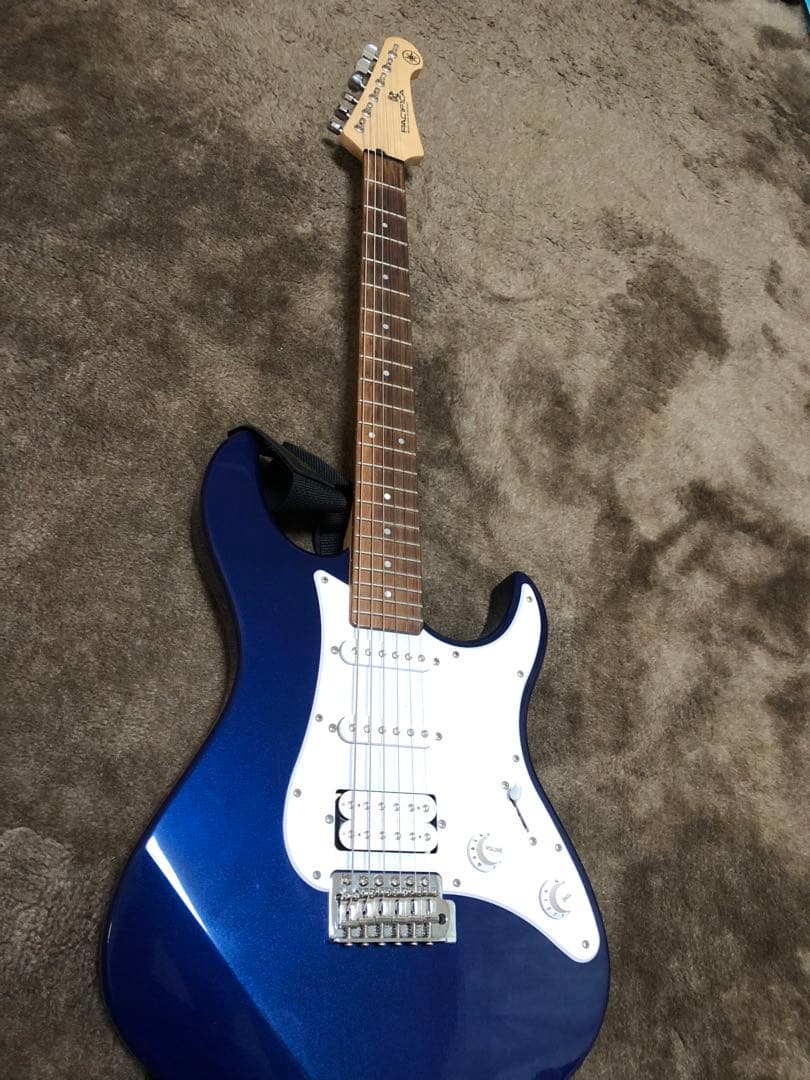 Pacifica pac012 ダークブルーメタリック エレキギター - メルカリ