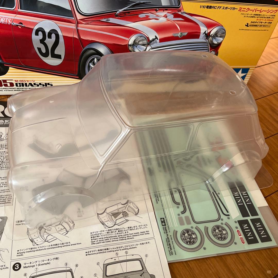絶版　タミヤ ミニクーパー 1/10 ポリカーボネートボディキット
